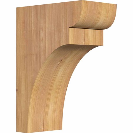 Ekena Millwork Yorktown Smooth Corbel, Western Red Cedar, 5 1/2"W x 10"D x 14"H COR06X10X14YOR00SWR